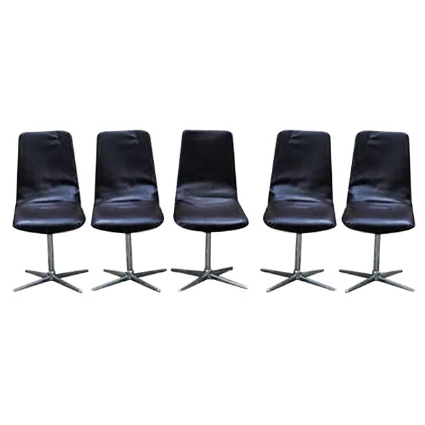 Vintage Chairs by Eka, Set of 5 For Sale