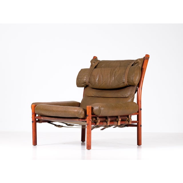 1970s Inca Easy Chair attributed to Arne Norell, 1970s For Sale - Image 5 of 16