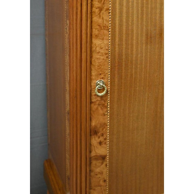 Early 20th Century Art Deco Burl and Mahogany Furniture, 1920s For Sale - Image 16 of 18