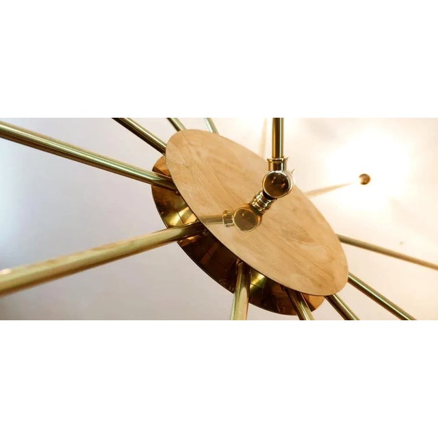 Brass Sputnik Ceiling Lights For Sale - Image 14 of 18