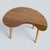 Mid-Century Kidney-Shaped Oak Coffee Table, 1960s For Sale - Image 4 of 9