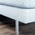 Cb2 Avec Modern Grey 3-Seat Sofa With Button Tufting For Sale In San Francisco - Image 6 of 9