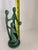 Vintage Mid Century Modern Abstract Family Sculpture | Green Patina Cast Metal Figurine | 1960s Modernist Home Decor For Sale - Image 4 of 8