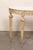 Mid 20th Century Italian Marble Top Console W/ Swag Accents For Sale - Image 4 of 12
