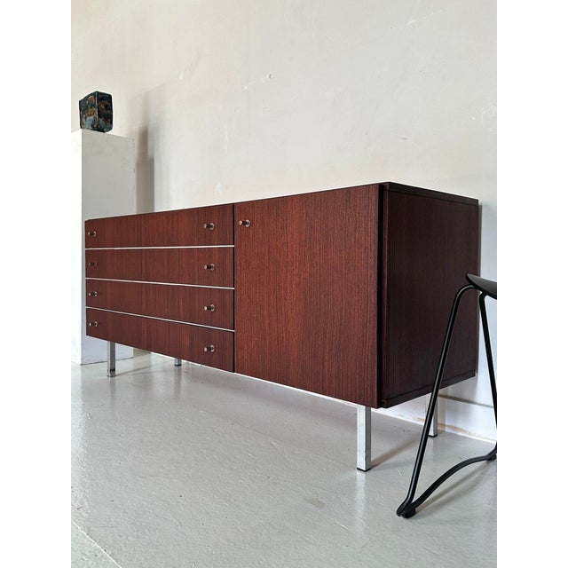 Modernist Indian Rosewood Sideboard by Pieter de Bruyne for V-Form, 1960s For Sale - Image 6 of 16