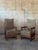 Wouda Style Dutch Haagse School Chairs in Velvet, Pair For Sale - Image 12 of 12