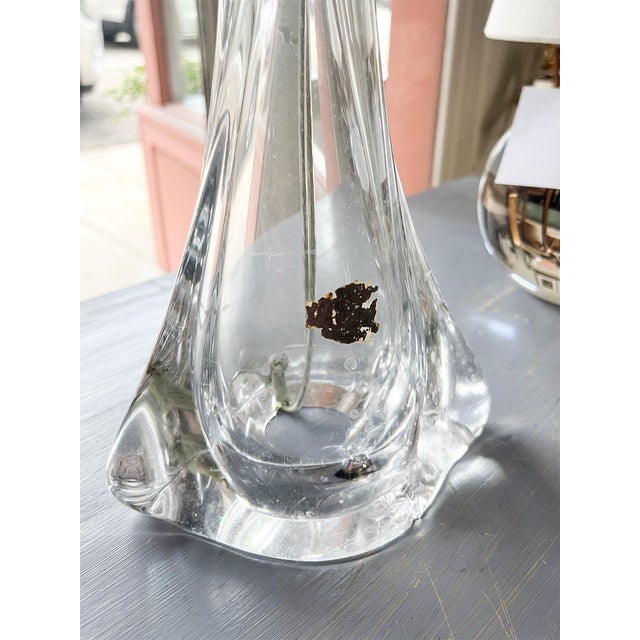 Mid-Century Modern Mid 20th Century Murano Glass Lamp For Sale - Image 3 of 5