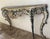 19th Century Rococo Style Italian Console Table Marble Top For Sale - Image 4 of 18