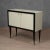 1950s Mid-Century Cream Glass and Brass Dry Bar, 1950s For Sale - Image 5 of 11
