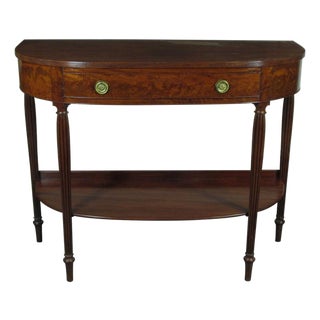 18th-C. American Federal Console Table For Sale