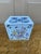Mid-20th Century Dutch Delft Chinoiserie Porcelain Flower Frog Tulipiere For Sale In South Bend - Image 6 of 10