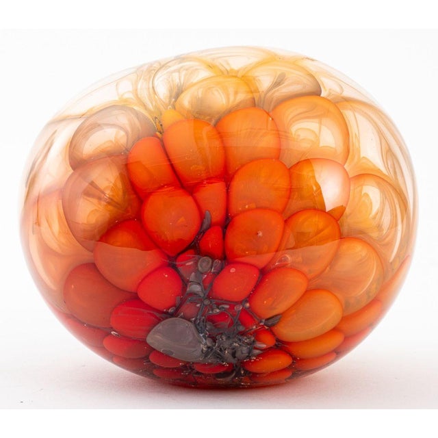 Contemporary Jorg Zimmermann Studio Art Glass Sculpture For Sale - Image 3 of 10