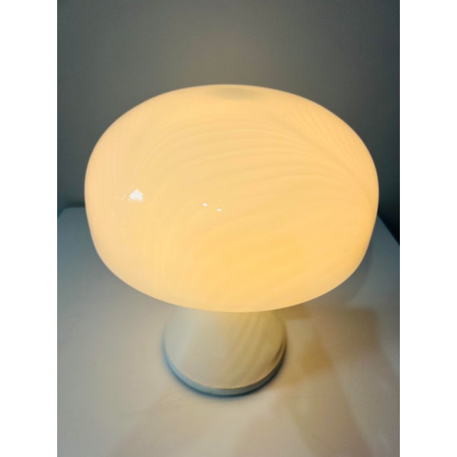 Murano Mushroom Table Lamp, Italy, 1980s For Sale - Image 4 of 6