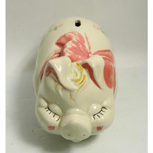 Vintage Ceramic Piggy Bank Attributed to Hull Pottery Chairish