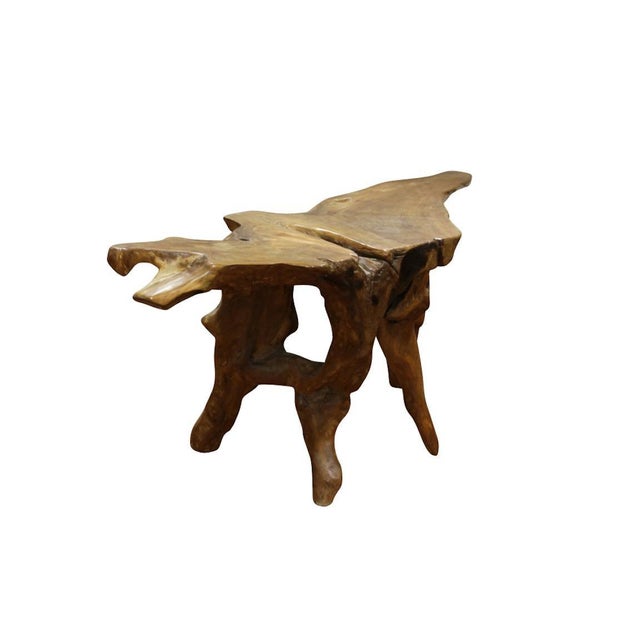 Neoclassical Early 20th Century Natural Sculptural Root Table For Sale - Image 3 of 5