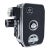 Mid 20th Century Paillard Bolex B8l 8mm Wind-Up Film Camera Made in Switzerland For Sale