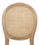 Louis XV Cane Back Dining Chairs in Driftwood, Sets of 2 For Sale In Raleigh - Image 6 of 11