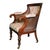English Regency Style Armchair with Upholstered Back and Cane Sides, 1820-1835 For Sale - Image 4 of 9