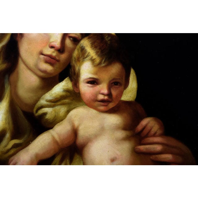 1980s Ciro De Lucia, Maternità, 1990s, Oil on Canvas, Framed For Sale - Image 5 of 9