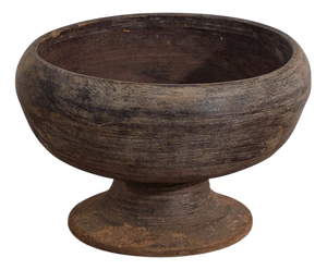 Antique Chinese Wooden Bowl