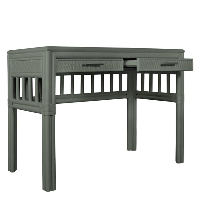 David Francis Colony Desk, Evergreen For Sale - Image 4 of 7