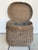 Mid 20th Century Coastal Chic Vintage Fishing Creel Basket With Inset Handles For Sale - Image 5 of 9