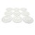 White French Apilco Sèvres White Porcelain Appetizer Plates, Set of 9 For Sale - Image 8 of 10