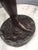 Italian Bronze Boy with Crab Figural Garden Sculpture For Sale - Image 9 of 12