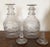 19th Century English Anglo Irish Glass Cut Crystal Decanters - A Pair For Sale - Image 9 of 11