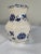 White Small Chinoiserie Blue and White Hand Painted Vase For Sale - Image 8 of 11