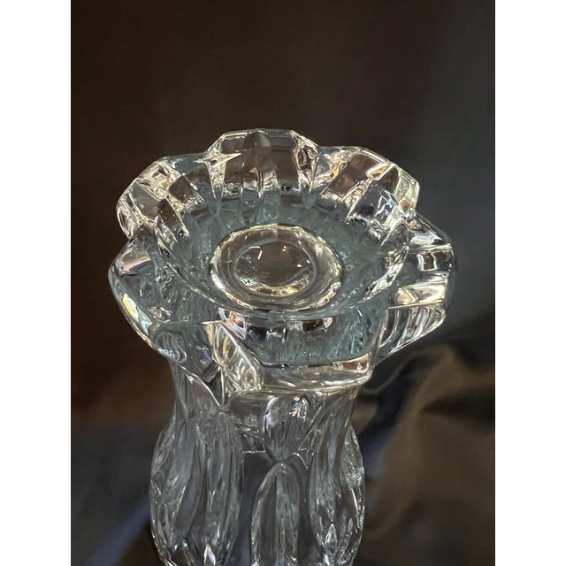 Lenox Shooting Star Crystal Vase, 14” Sculptural Starburst Form For Sale - Image 10 of 10