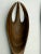 Mid-Century Modern Late 20th Century MCM Carved Teak Wood Mop Inlay Salad Spoon Fork Set Vintage For Sale - Image 3 of 10