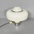 Italian Space Age White Metal and Acrylic Glass Brumbury Table Lamp attributed to Luigi Massoni for Guzzini, 1970s For Sale - Image 6 of 17