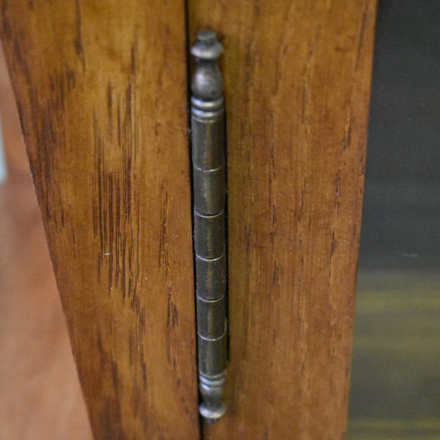 Wood Mission Double Door Bookcase With Side Shelves - Michael's Cherry For Sale - Image 7 of 9