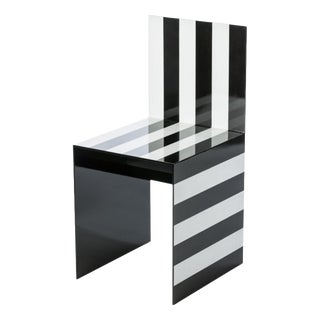 Simbolo Stripes Chair in Powder-Coated Aluminum by Altreforme For Sale