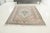 Turkish Vintage Turkish Area Rug, Soft Pink and Blue, Handwoven Wool For Sale - Image 3 of 10