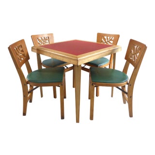 Vintage & Used Folding Card Tables for Sale | Chairish