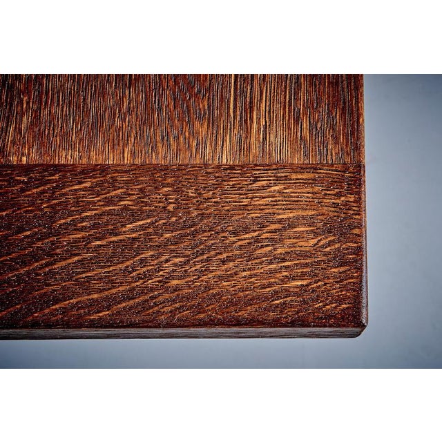 German Studio Oak Side Tables, 1960s, Set of 2 For Sale - Image 9 of 14