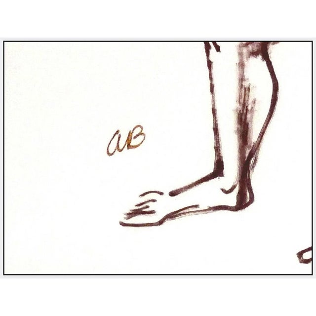 Realism Mid 20th Century On Bended Knee, Aaron Bohrod For Sale - Image 3 of 6