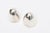 1970s Mid Century Modern Antonio Pineda Modernist Sterling Silver Salt and Pepper Shakers Pair Of For Sale - Image 5 of 9