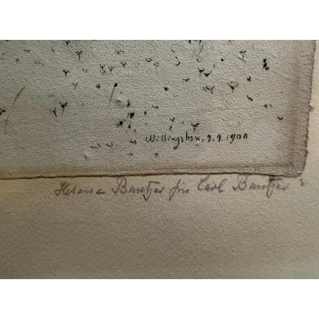 Michele De Lucchi Carl Bantzer, Engelswiese, 1900, Paper For Sale - Image 4 of 13