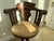 Cast Iron and Oak Captains Chair For Sale - Image 4 of 13