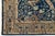 Textile Hand-Knotted Bidjar Vintage Style Wool Rug Midnight Blue Floral Arabesque For Sale - Image 7 of 12
