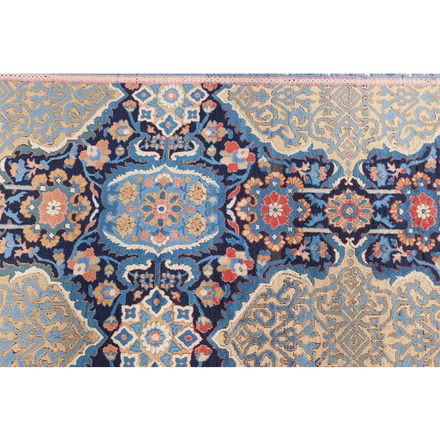 Textile Indian Rug For Sale - Image 7 of 12