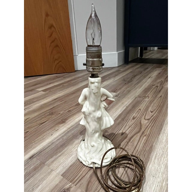 Vintage Colonial Figurine Lamp For Sale - Image 12 of 18