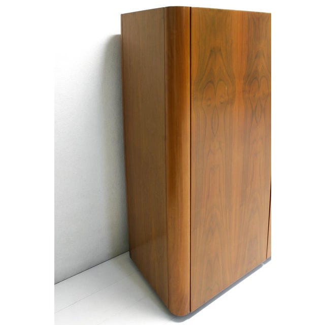 Modular Mirror Top Wall Unit with Integrated Bar Cabinet, Italy, 1970s For Sale - Image 17 of 18