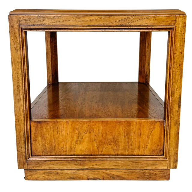 Vintage Drexel Accolade Campaign Style Nightstands - A Pair For Sale - Image 13 of 18