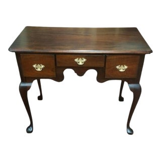 Antique Mahogany Vanity, Small Desk For Sale