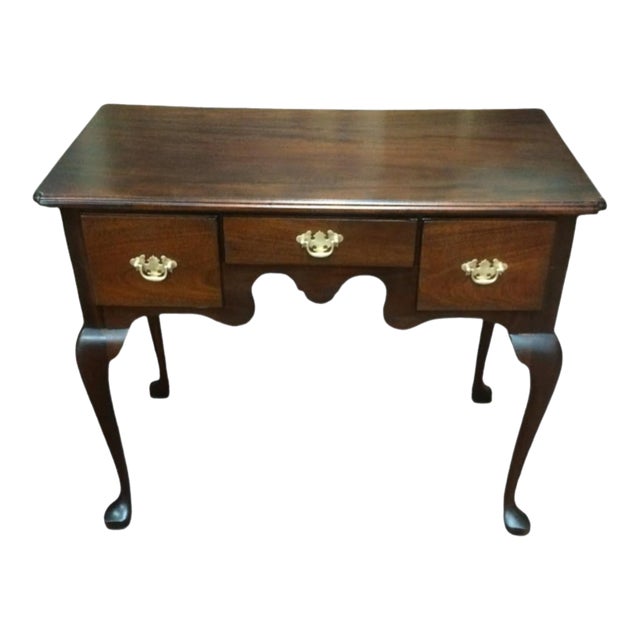 Antique Mahogany Vanity, Small Desk For Sale