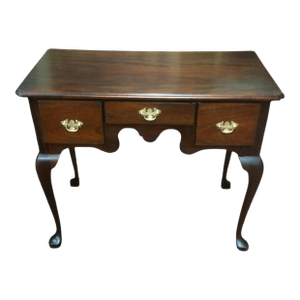Antique Mahogany Vanity, Small Desk